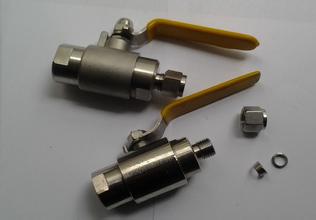 Q91F不锈钢卡套球阀