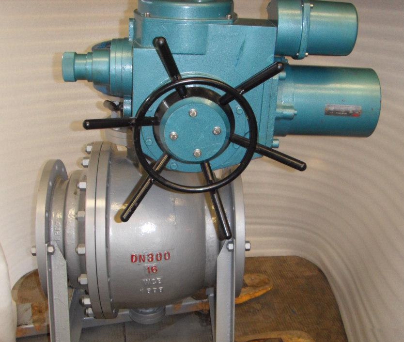 Q947MF电动卸灰球阀（喷煤