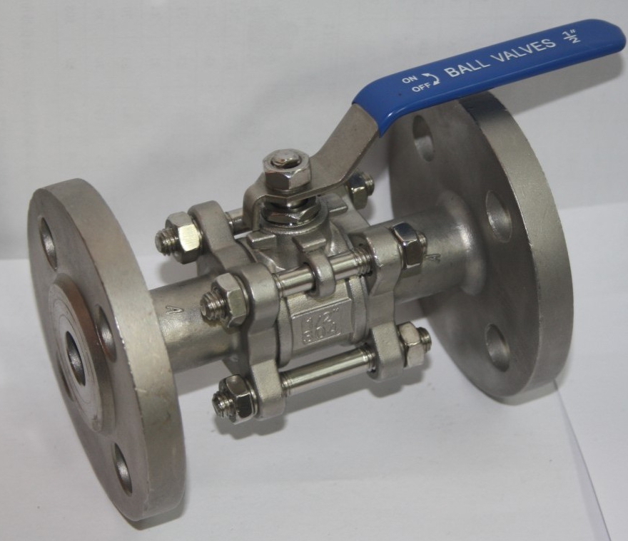 Q41F三片式法兰球阀