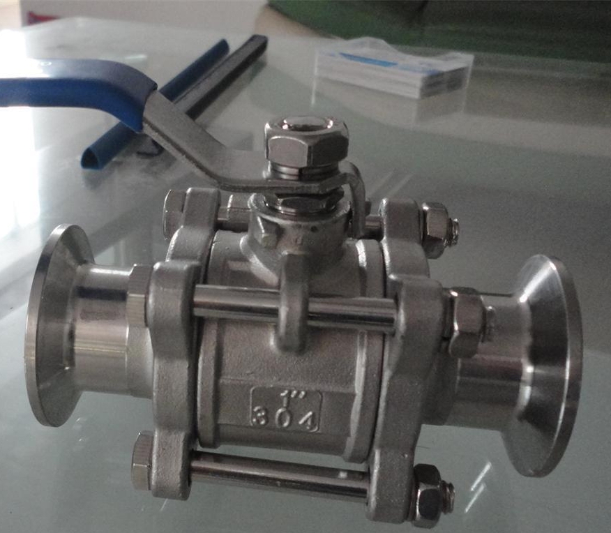 Q81F三片式卡箍球阀