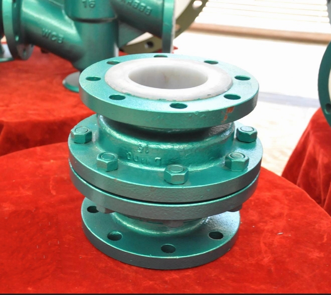 H40F46浮球式衬氟止回阀