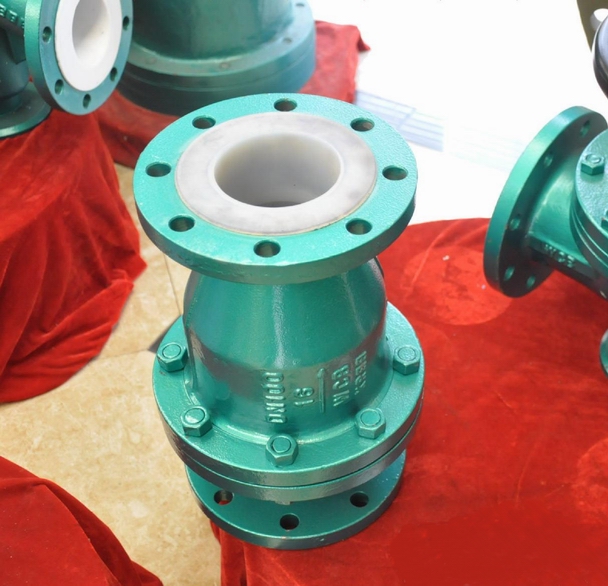 H44F46衬氟旋启式止回阀