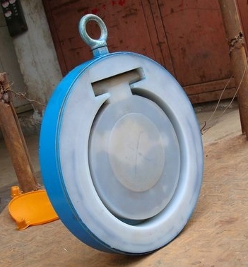 H74F46衬氟对夹止回阀