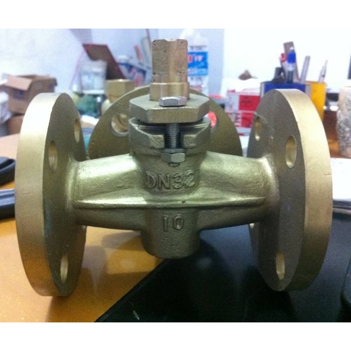 X44W-1.0T三通全铜旋塞阀