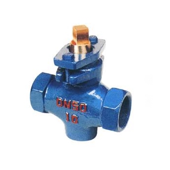 X13T-1.0二通内螺纹铜芯旋塞