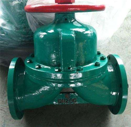 G41J直通式衬胶隔膜阀