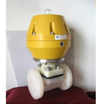 UPVC气动隔膜阀,UPVC气动塑