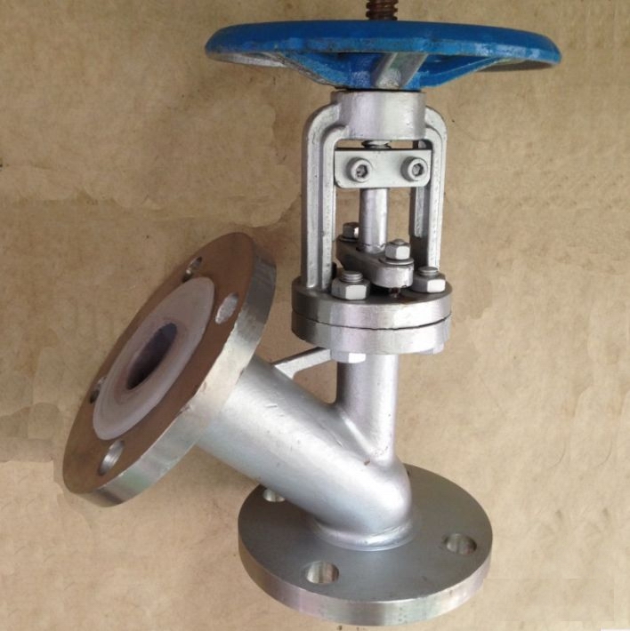 F41F46不锈钢衬氟放料阀