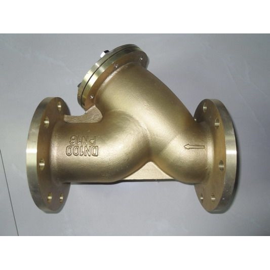 GL41H黄铜法兰过滤器